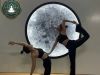 Không gian lớp học buổi sáng tại Lotus Yoga