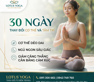 Điều gì xảy ra khi bạn tập Yoga đều đặn trong 30 ngày?